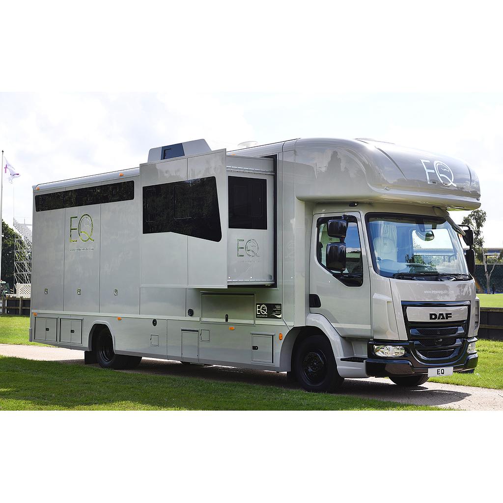 2023 Build 12-tonne DAF EQ horsebox. 4 stall / 6 berth