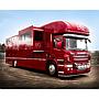 Luxury 18-tonne Scania EQ-built horsebox. 5 stall / 6 berth